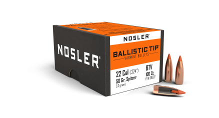 22 Caliber 50gr Ballistic Tip Varmint (100ct)