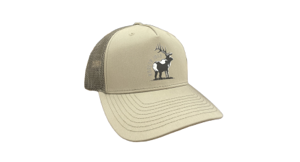 Nosler Khaki Elk Logo Hat