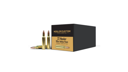22 Nosler 55gr FBHP NoslerCustom Ammunition