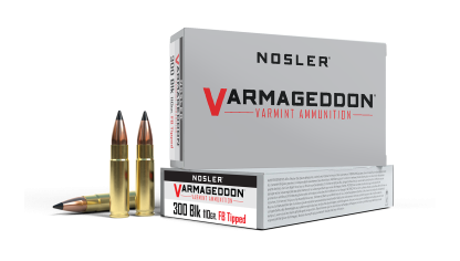 300 AAC Blackout 110gr FB Tipped Varmageddon Ammunition