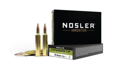 26 Nosler 120gr Expansion Tip Ammunition