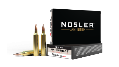 26 Nosler 140gr Custom Competition Match Grade Ammunition