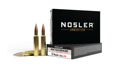 33 Nosler 300gr Custom Competition Match Grade Ammunition