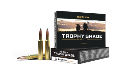 33 Nosler 250gr Partition Trophy Grade Ammunition