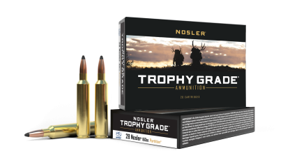 28 Nosler 160gr Partition Trophy Grade Ammunition - RMEF
