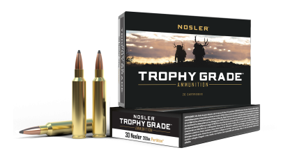 30 Nosler 200gr Partition Trophy Grade Ammunition