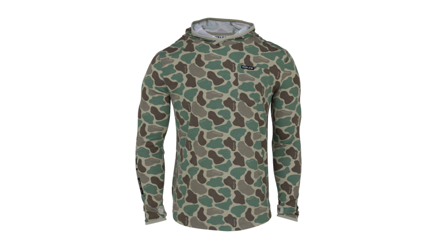 Nosler Long Sleeve Bamboo Hoodie Duck Camo