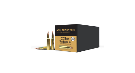222 Remington 50gr Ballistic Tip Varmint NoslerCustom Ammunition