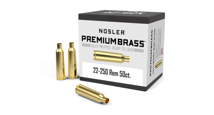 22-250 Rem Premium Brass (50ct)