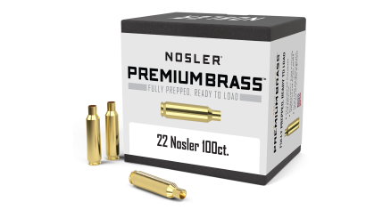 22 Nosler Premium Brass (100ct)