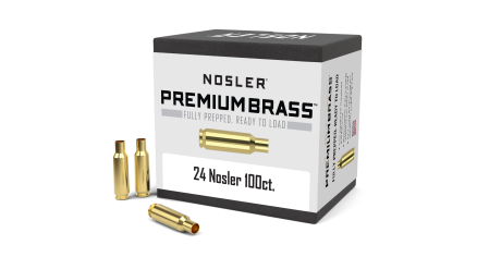24 Nosler Premium Brass (100ct)