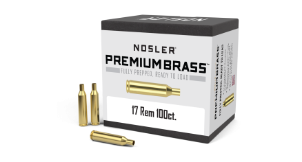 17 Rem Premium Brass (100ct)