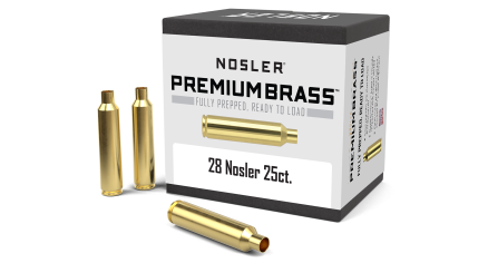 28 Nosler Premium Brass (25ct)