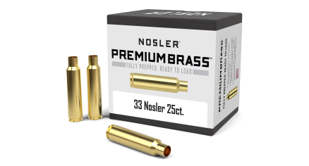 33 Nosler Premium Brass (25ct)
