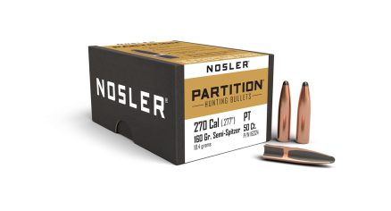 270 Caliber 160gr Partition (50ct)
