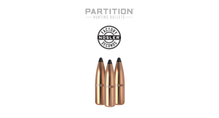 30 Caliber 180gr Partition w/ Cannelure (Factory Seconds) | 50 Count