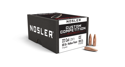 22 Caliber 69gr HPBT Custom Competition (100ct)