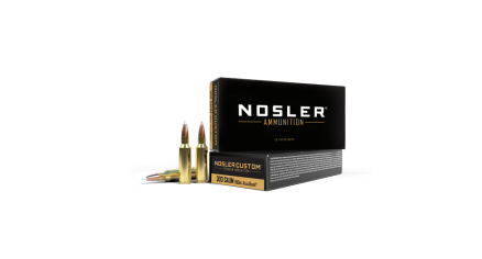 300 SAUM 150gr AccuBond NoslerCustom Ammunition
