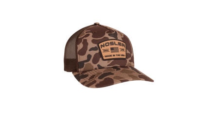 Duck Camo Trucker Hat with Patch