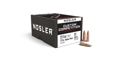 22 Caliber 77gr HPBT Custom Competition (100ct)