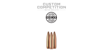 22 Caliber 77gr HPBT Custom Competition (Factory Seconds) | 100 Count