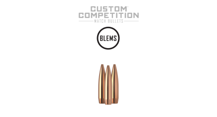 22 Caliber 80gr HPBT Custom Competition (100ct) (BLEM)