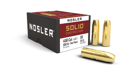 458 Caliber 500gr Solid (25ct)