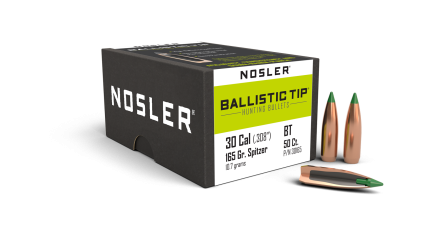 30 Caliber 165gr Ballistic Tip Hunting (50ct)