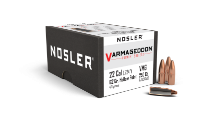 22 Caliber 62gr FBHP Varmageddon (250ct)