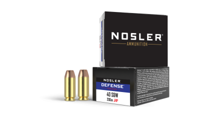40 S&W 200gr JHP Bonded Performance DEFENSE Ammunition