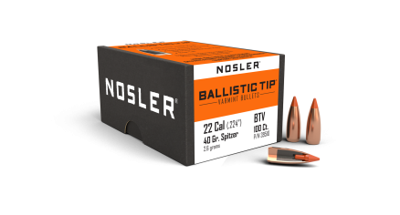 22 Caliber 40gr Ballistic Tip Varmint (100ct)