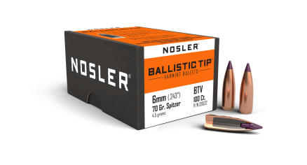 6mm 70gr Ballistic Tip Varmint (100ct)