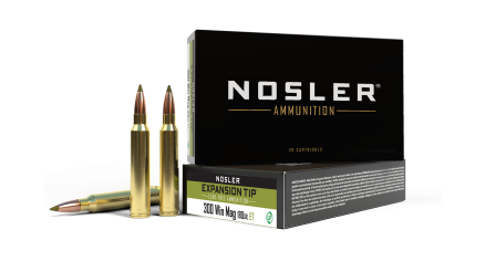 300 Winchester Magnum 180gr Expansion Tip Ammunition - RMEF