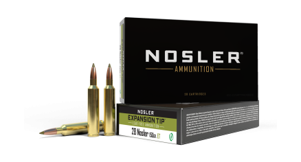28 Nosler 150gr Expansion Tip Ammunition