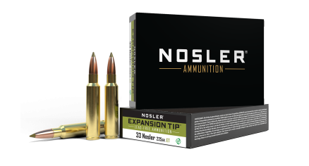 33 Nosler 225gr Expansion Tip Ammunition