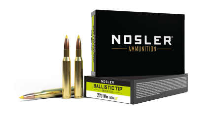270 Winchester 140gr Ballistic Tip Hunting Ammunition