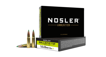 7.62x39 123gr Ballistic Tip Hunting Ammunition