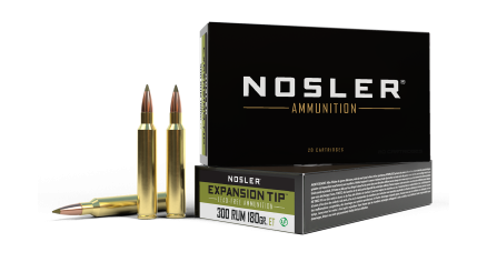 300 RUM 180gr Expansion Tip Ammunition