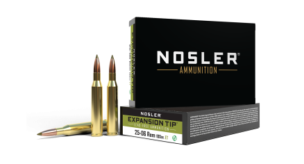 25-06 Remington 100gr Expansion Tip Ammunition