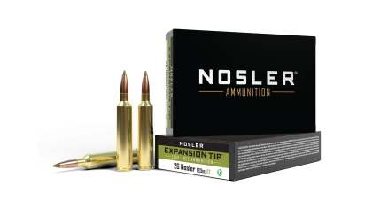 26 Nosler 120gr Expansion Tip Ammunition