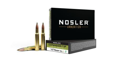 7x57 Mauser 140gr Expansion Tip Ammunition