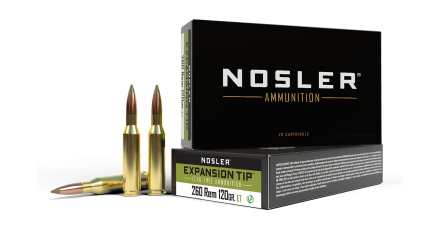 260 Remington 120gr Expansion Tip Ammunition
