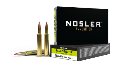 280 Ackley Improved 140gr Ballistic Tip Hunting Ammunition