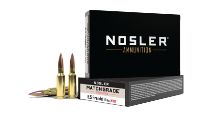 6.5mm Grendel 123gr HPBT Custom Competition Match Grade Ammunition