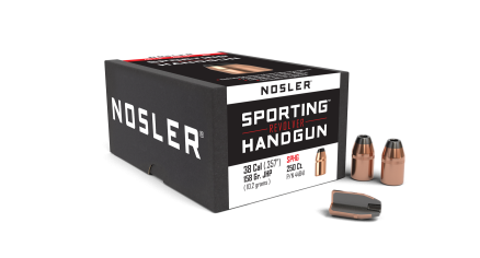 38 Caliber 158gr JHP Sporting Handgun (250ct)