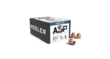 45 Caliber 185gr JHP ASP (250ct)