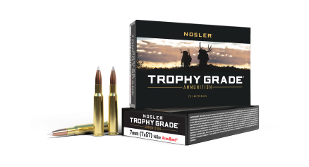 7x57 Mauser 140gr AccuBond Trophy Grade Ammunition