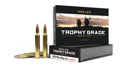 300 Weatherby Mag 180gr AccuBond Trophy Grade Ammunition