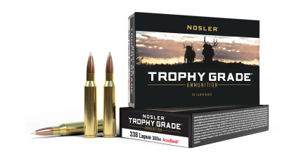 338 Lapua Mag 300gr AccuBond Trophy Grade Ammunition