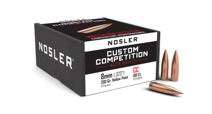 8mm 200gr HPBT Custom Competition (100ct)
